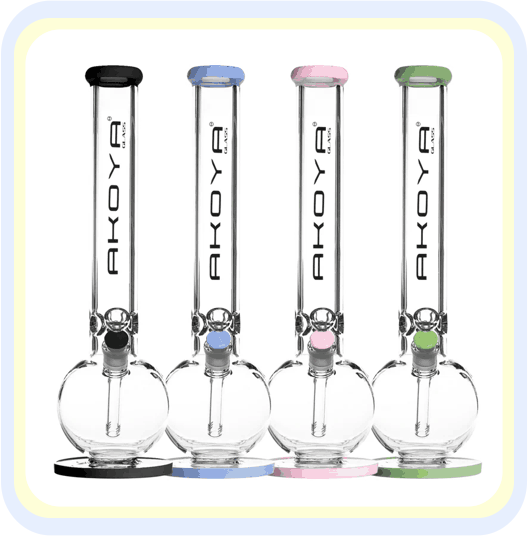 AKOYA GLASS 7MM WANDSTÄRKE GLASBONG AKOYA GLASS 7MM WANDSTÄRKE GLASBONG