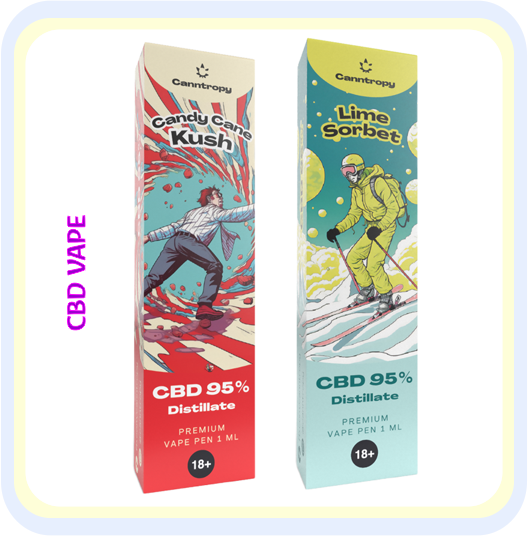 CBD PREMIUM VAPE PEN 95% CANNTROPY