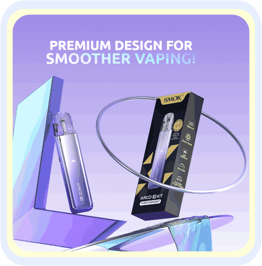 SMOK ARCO E1 eZIGARETTE 1300MAH 3ML 2 SMOK ARCO E1 eZIGARETTE 1300MAH 3ML 2